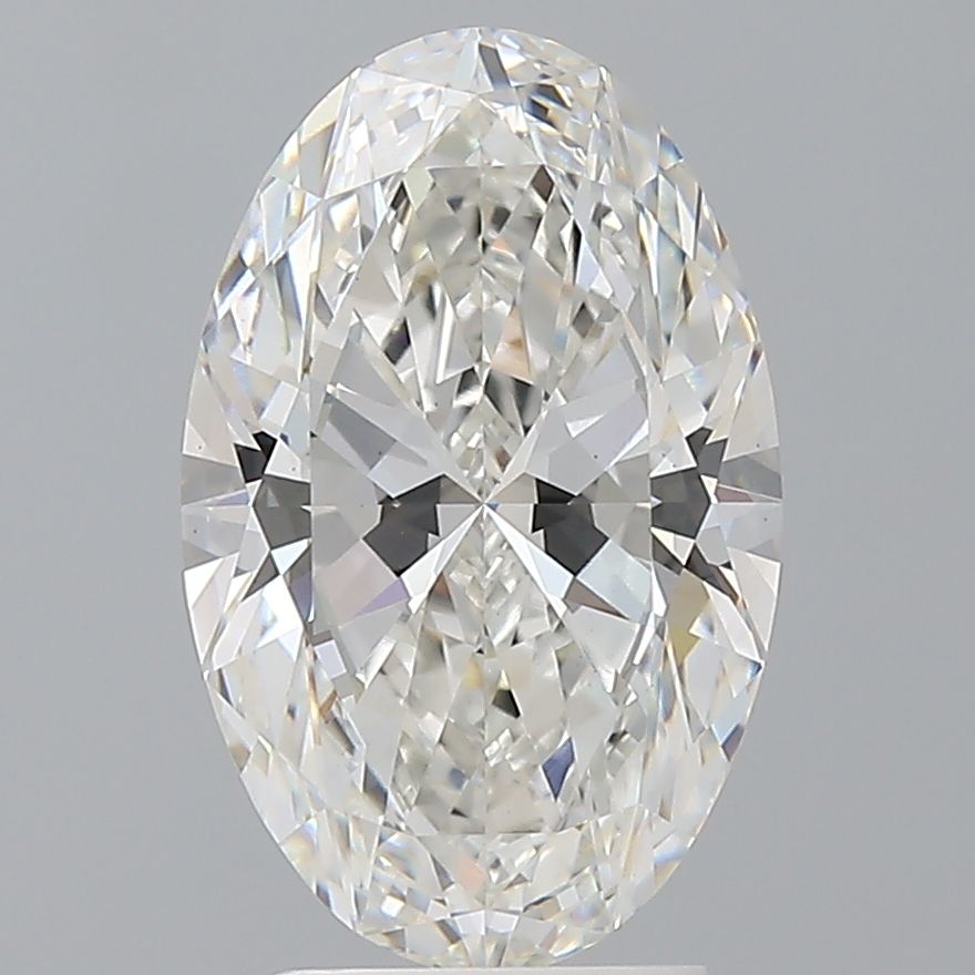 3.56 ct. oval Lab Grown Diamond front image