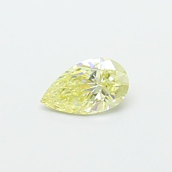 0.34 CT Fancy Yellow PEAR