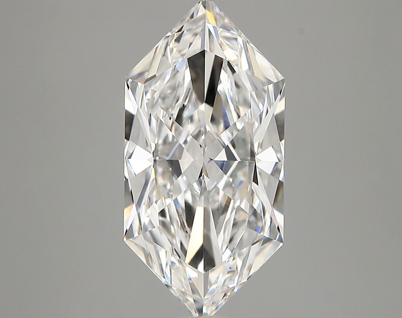 4.11 ct lab-grown Hexagonal Diamond