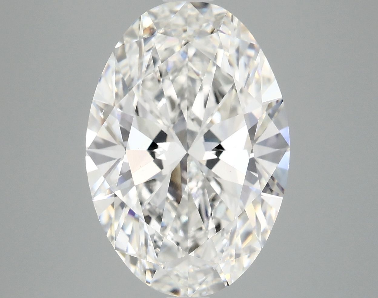 5.04 ct. oval Lab Grown Diamond front image