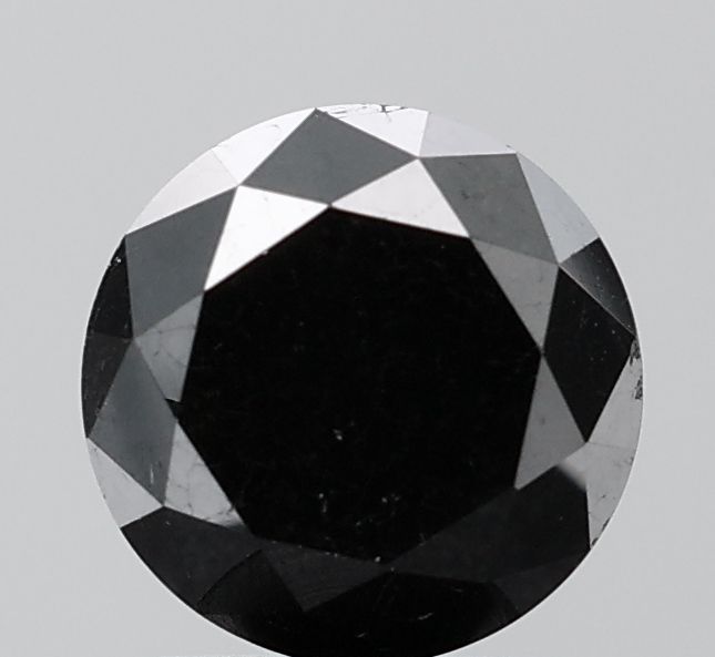 Diament 2.65 ct Fancy Black/VS2