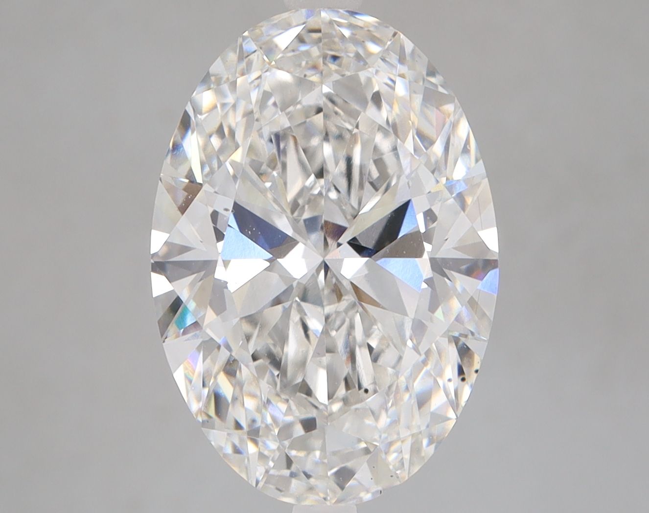 5.08 ct. oval Lab Grown Diamond front image