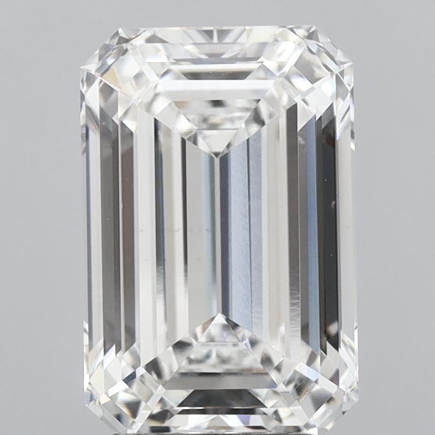 4.06 ct. emerald Lab Grown Diamond front image