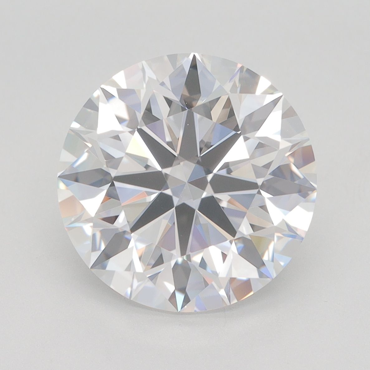 5.01 ct. round Lab Grown Diamond front image