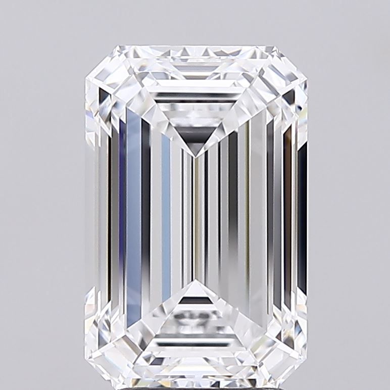 3.82 ct. emerald Lab Grown Diamond front image
