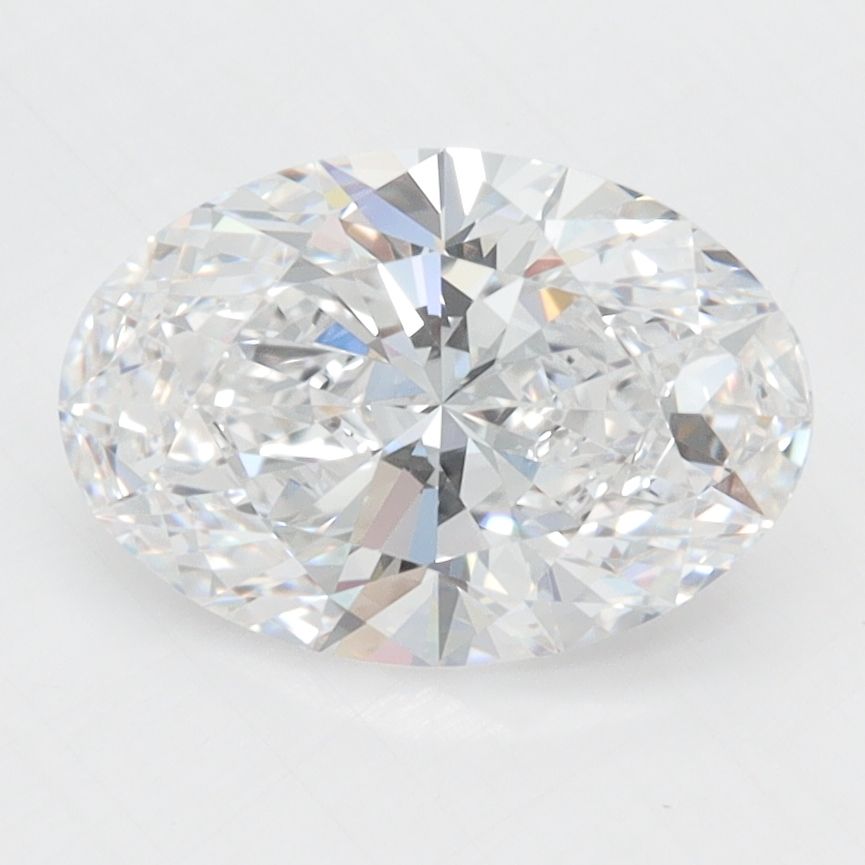 2.08 ct. oval Lab Grown Diamond front image