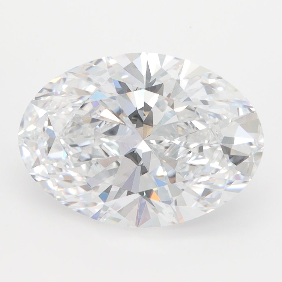 2.10 ct. oval Lab Grown Diamond front image