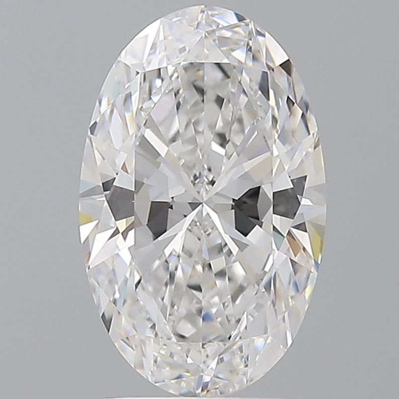 2.56 ct. oval Lab Grown Diamond front image