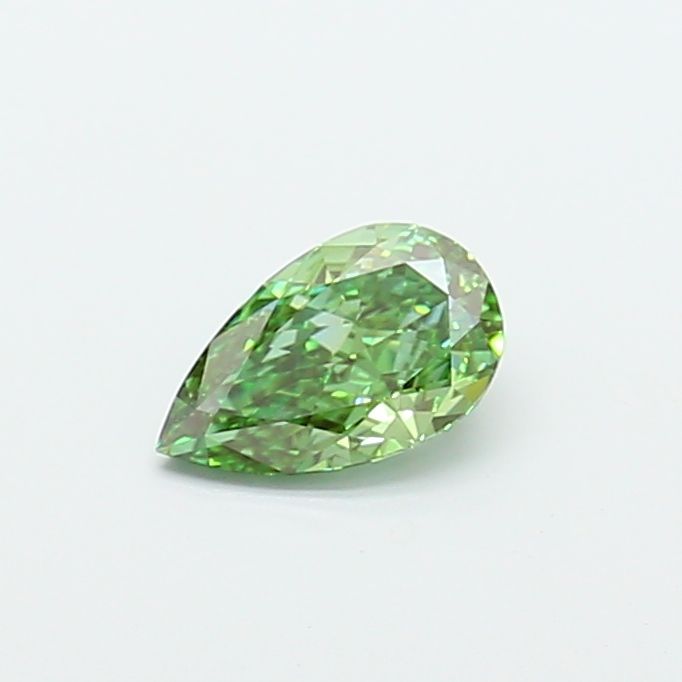 1.21 CT Fancy Vivid Green PEAR