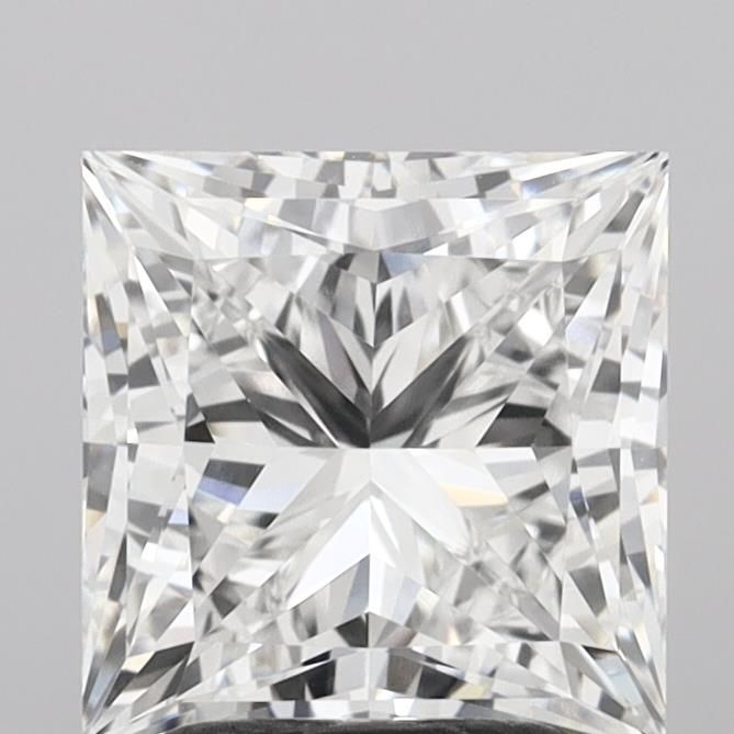 3.03 ct. princess Lab Grown Diamond front image