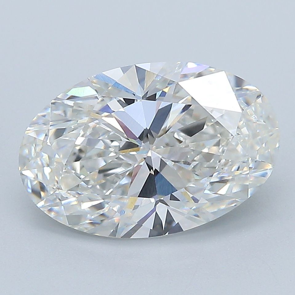 3.08 ct. oval Lab Grown Diamond front image