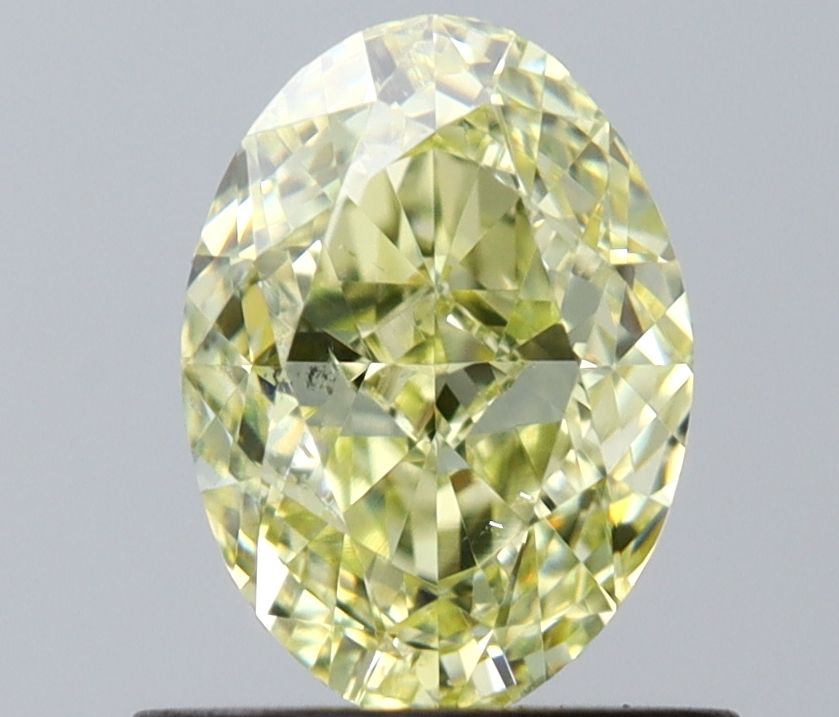 Diament 1.01 ct Fancy Light Yellow/SI1