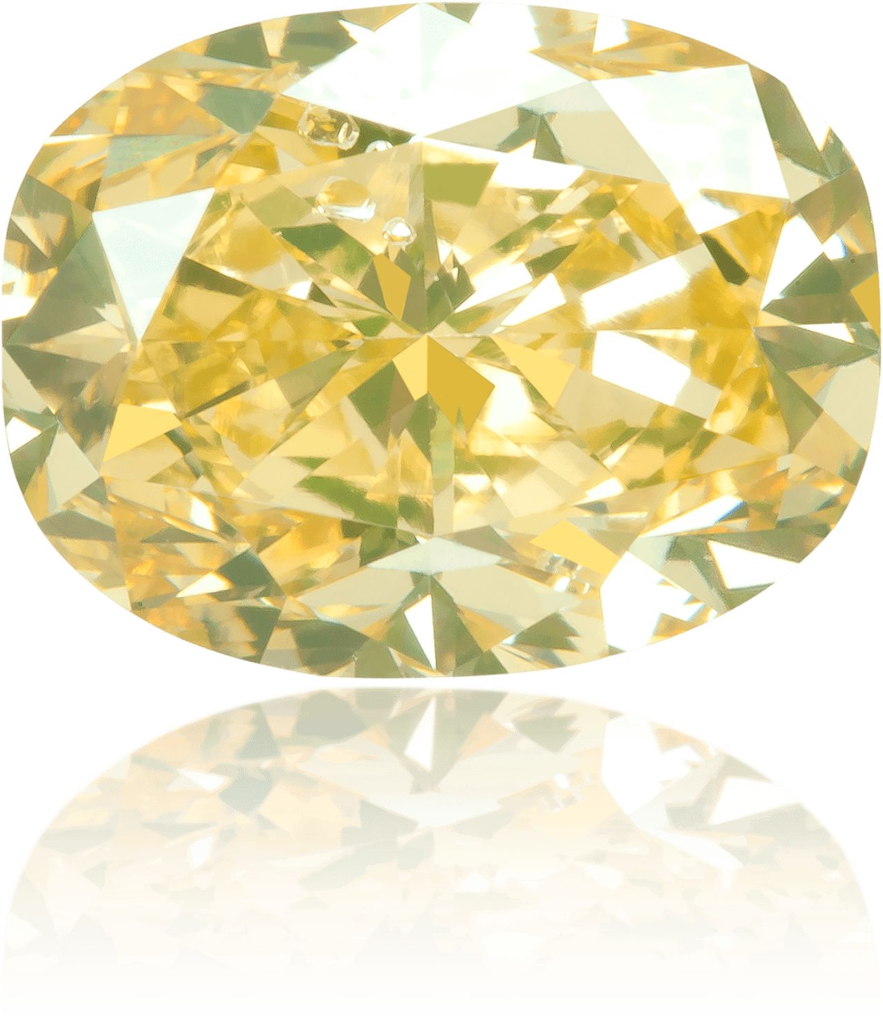 Diament 1.6 ct Fancy Intense Brownish Greenish Yellow/I1