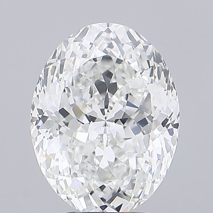 3.25 ct. oval Lab Grown Diamond front image