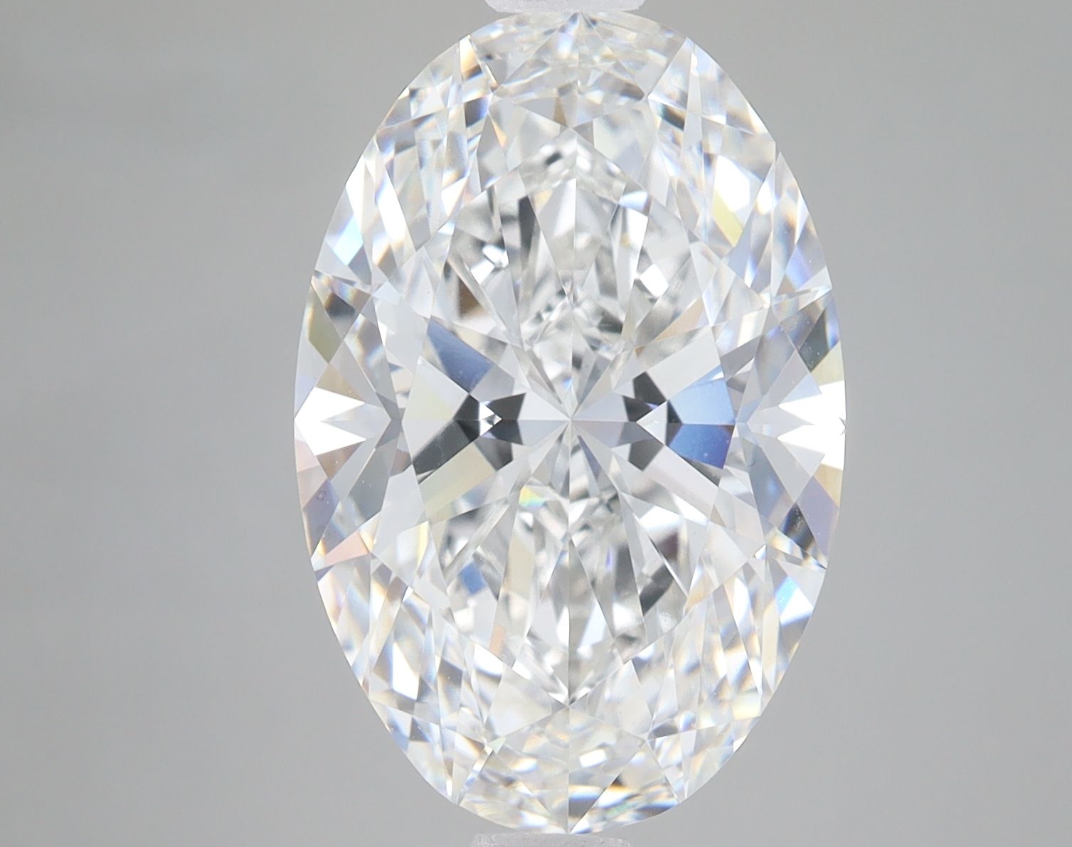 7.10 ct. oval Lab Grown Diamond front image