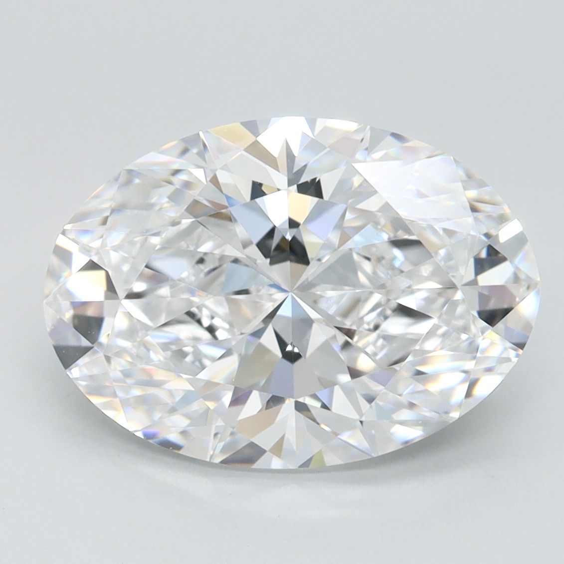 3.17 ct. oval Lab Grown Diamond front image