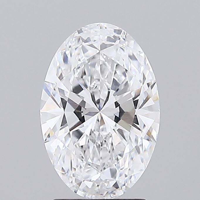 2.03 ct. oval Lab Grown Diamond front image