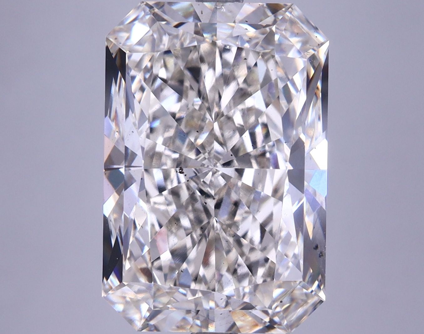 8.19 ct. radiant Lab Grown Diamond front image
