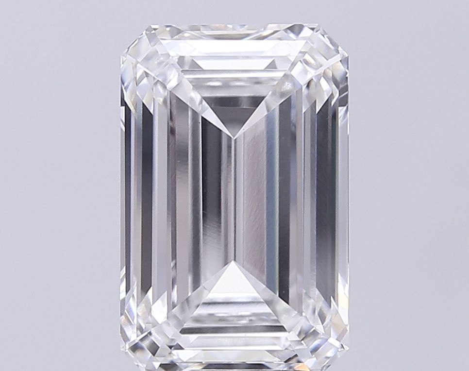 5.02 ct. emerald Lab Grown Diamond front image
