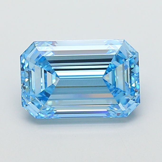 4.03 ct. emerald Lab Grown Diamond front image