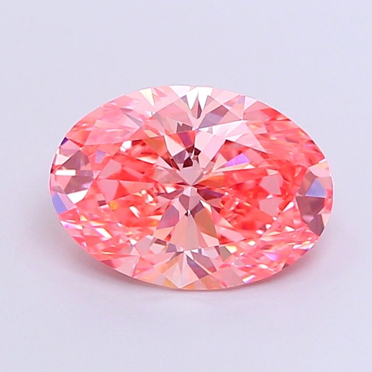 1.78 ct. oval Lab Grown Diamond front image