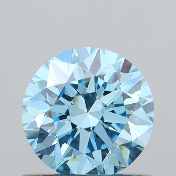 0.7 CT Fancy Vivid Blue ROUND