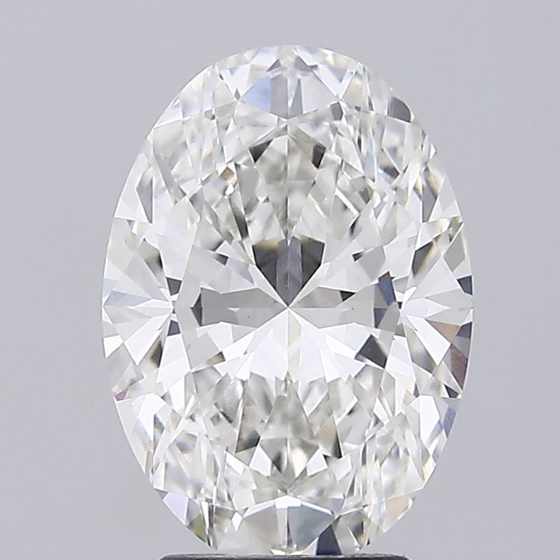 3.69 ct. oval Lab Grown Diamond front image