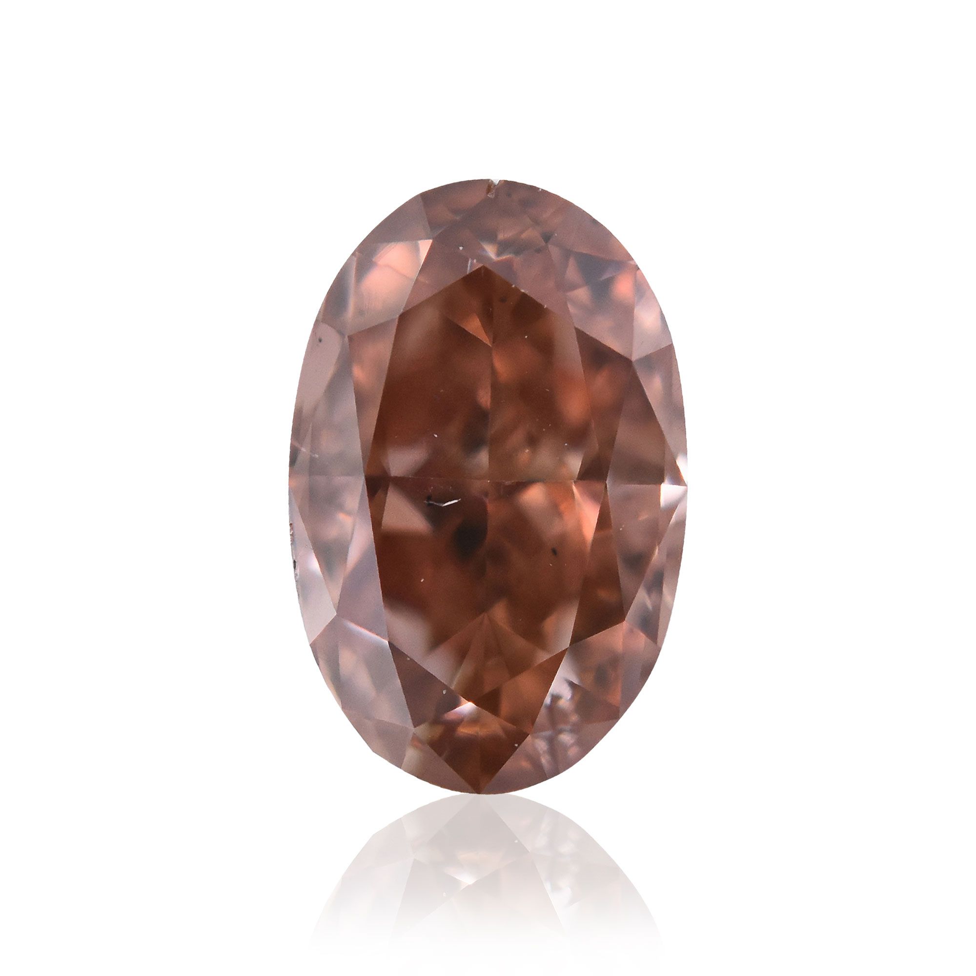 Diament 0.5 ct Fancy Deep Brown Pink/SI1