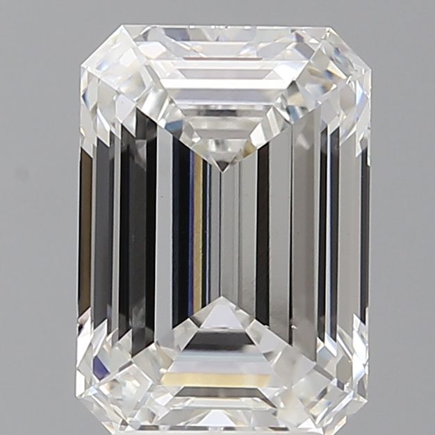 3.57 ct. emerald Lab Grown Diamond front image