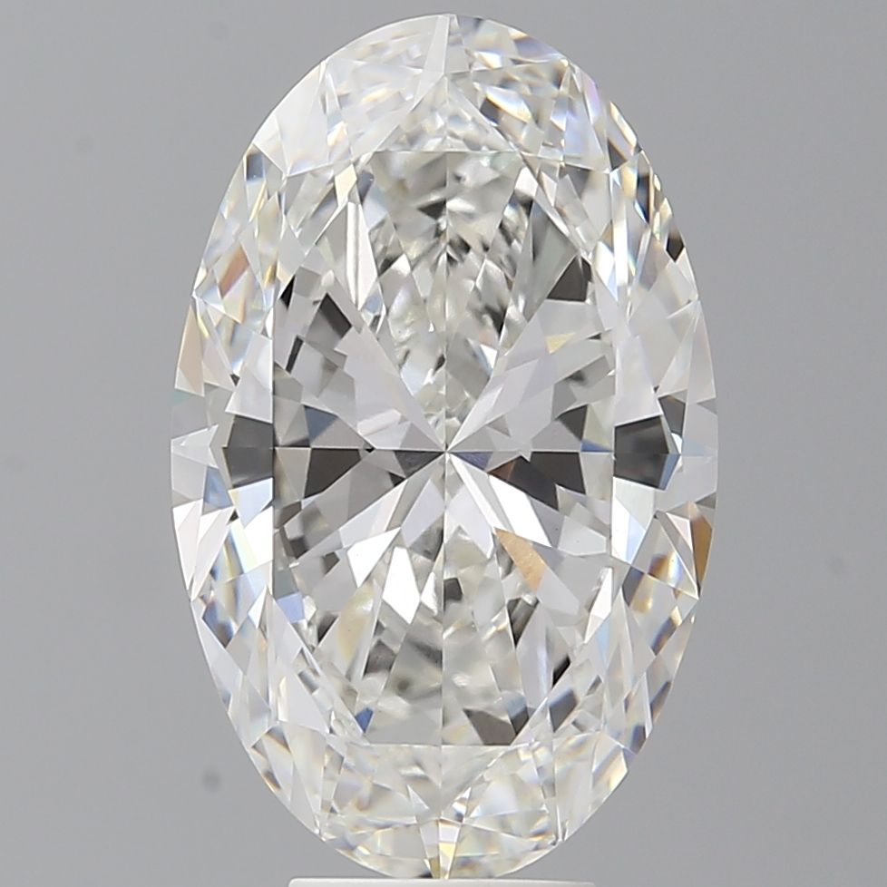 7.41 ct. oval Lab Grown Diamond front image