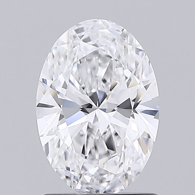 1.24 ct. oval Lab Grown Diamond front image