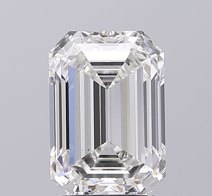 3.02 ct. emerald Lab Grown Diamond front image