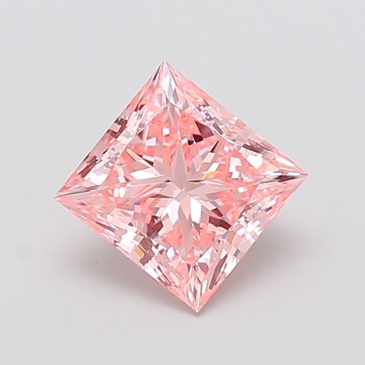 2.75 ct. princess Lab Grown Diamond front image