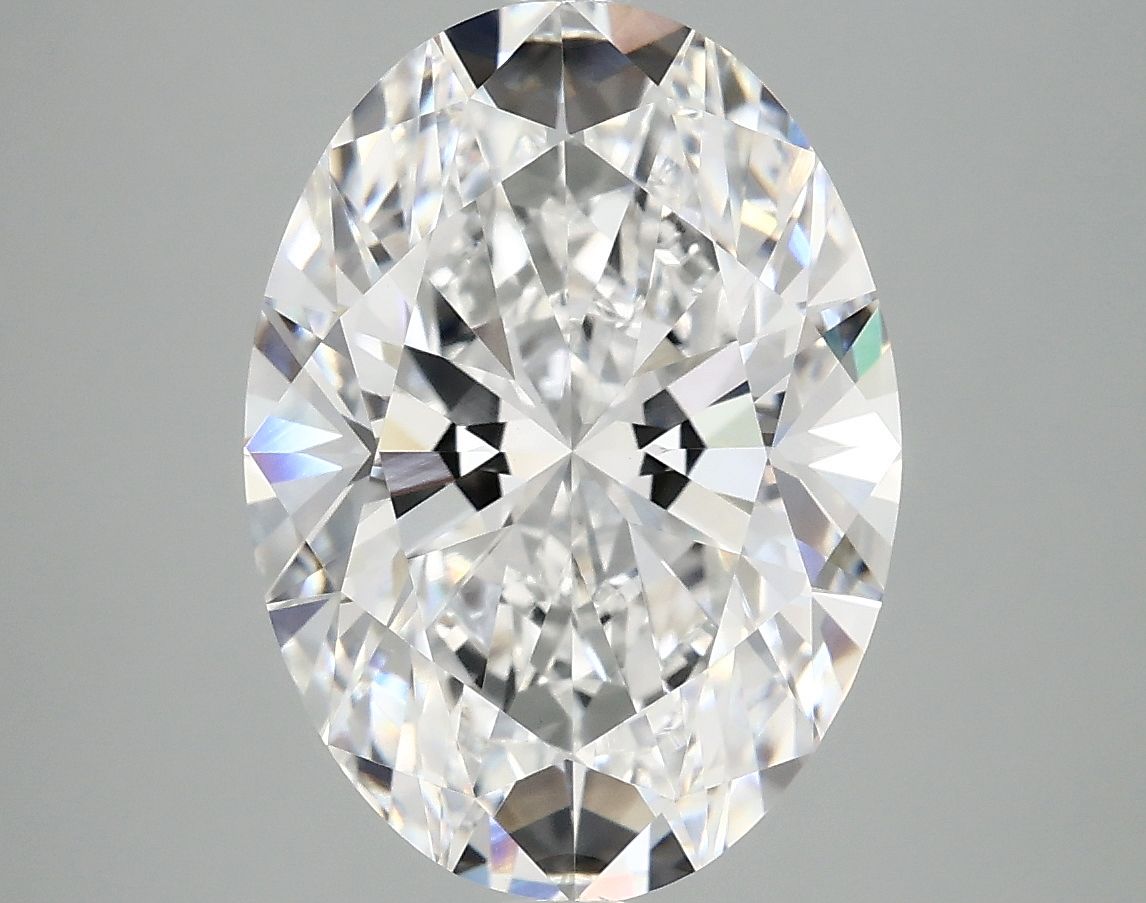 5.09 ct. oval Lab Grown Diamond front image