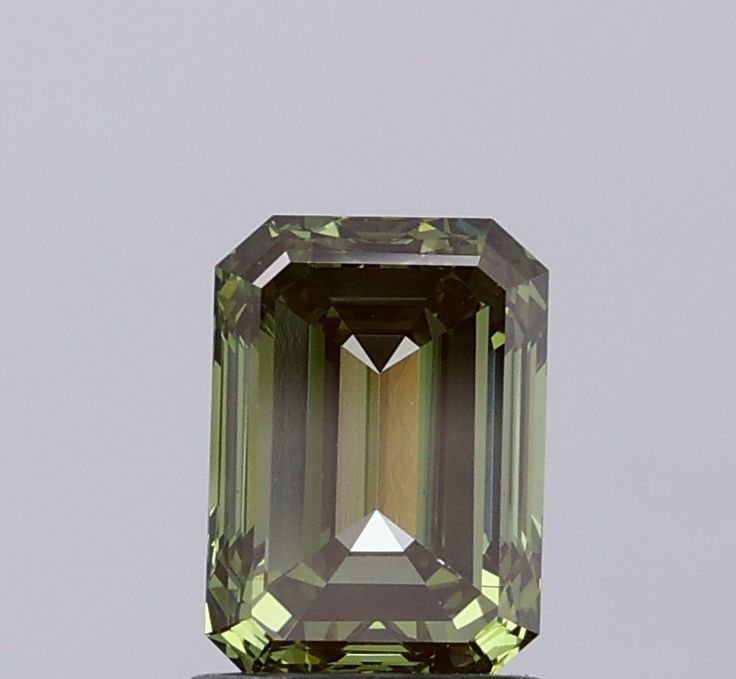 1.5 CT Fancy Vivid Green EMERALD