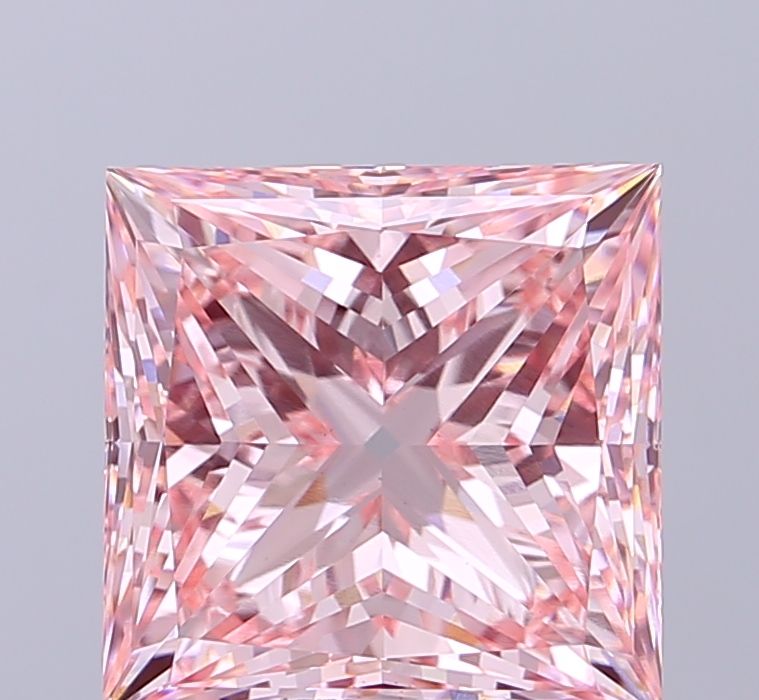 5.03 ct. princess Lab Grown Diamond front image