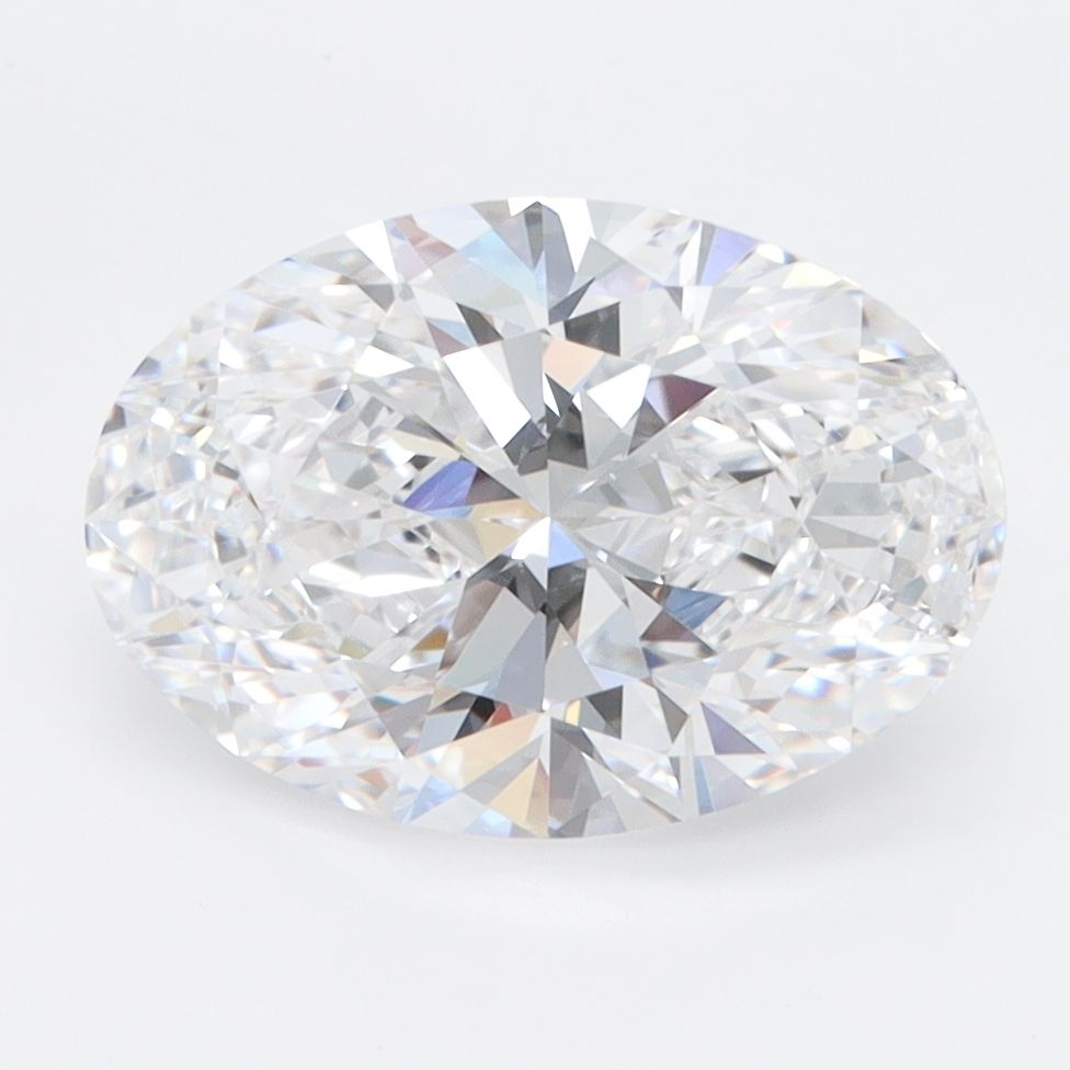 3.01 ct. oval Lab Grown Diamond front image