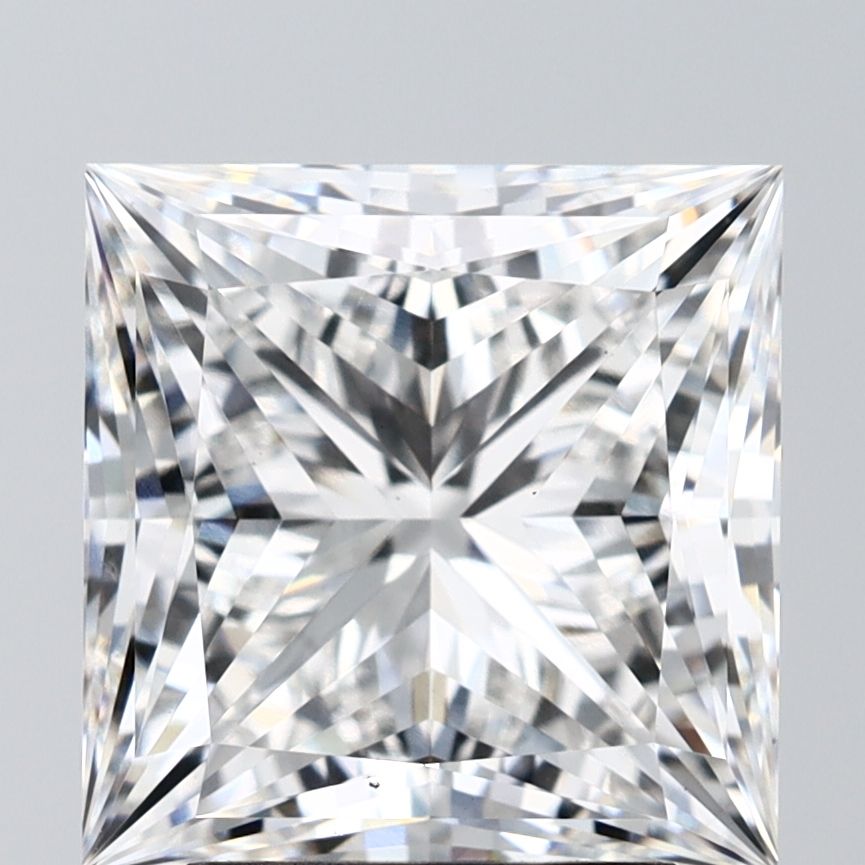3.56 ct. princess Lab Grown Diamond front image