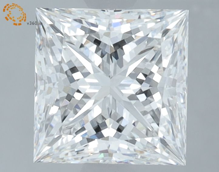2.07 ct. princess Lab Grown Diamond front image