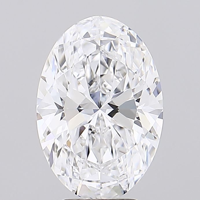 3.26 ct. oval Lab Grown Diamond front image