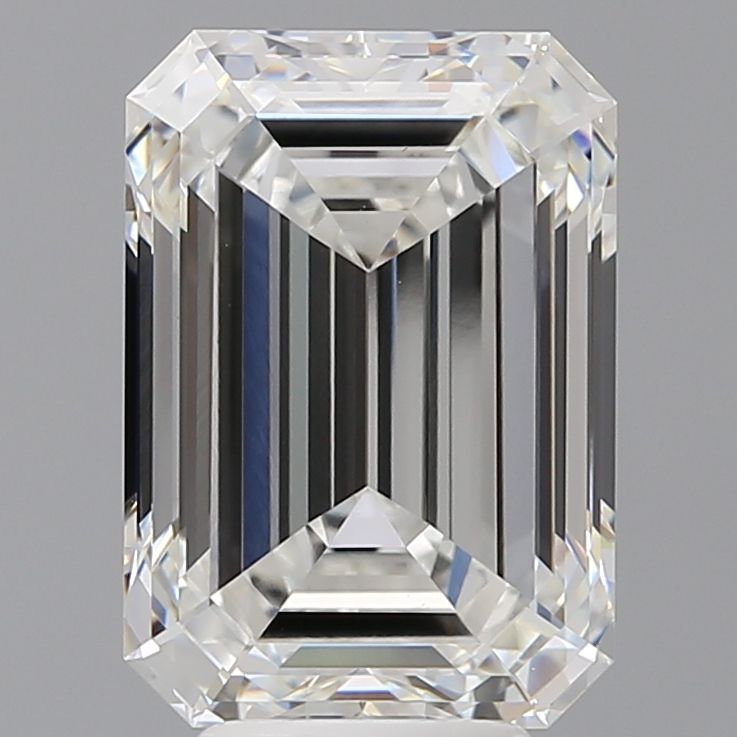 6.07 ct. emerald Lab Grown Diamond front image