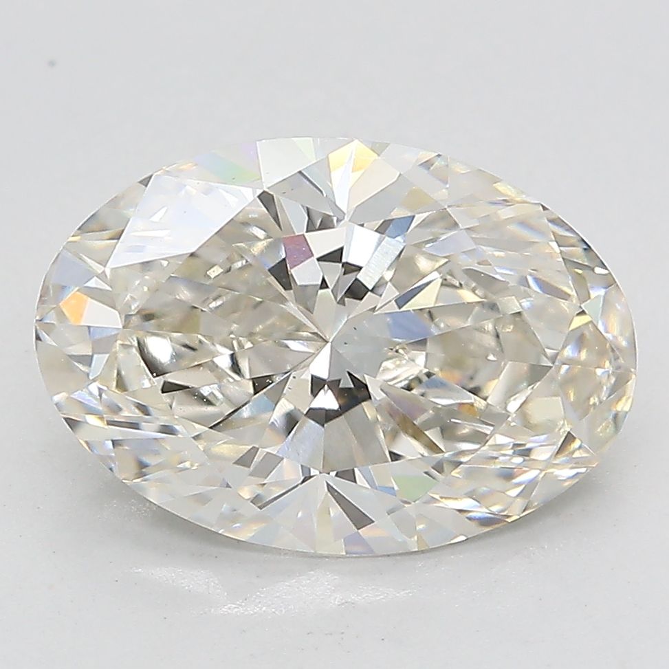 4.04 ct. oval Lab Grown Diamond front image