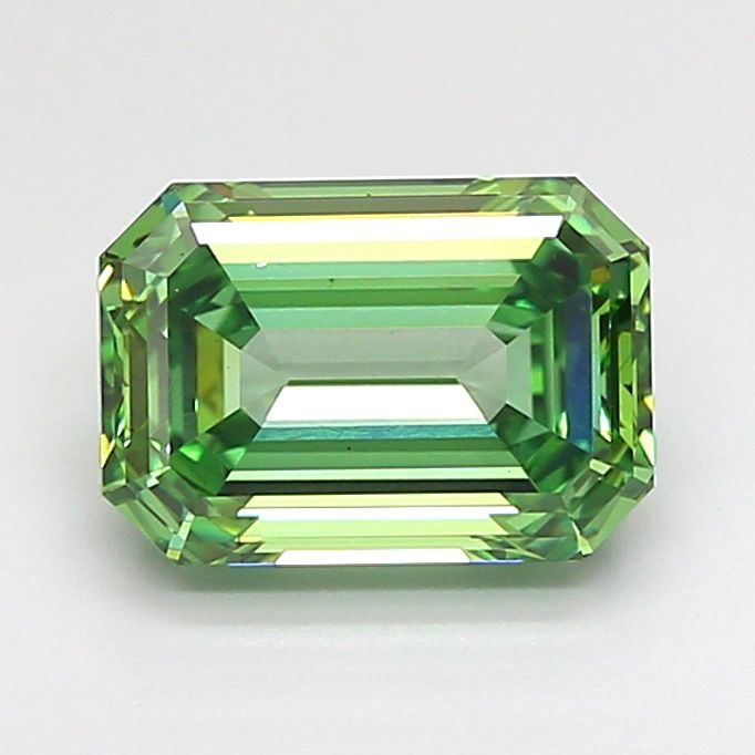 1.76 ct. emerald Lab Grown Diamond front image