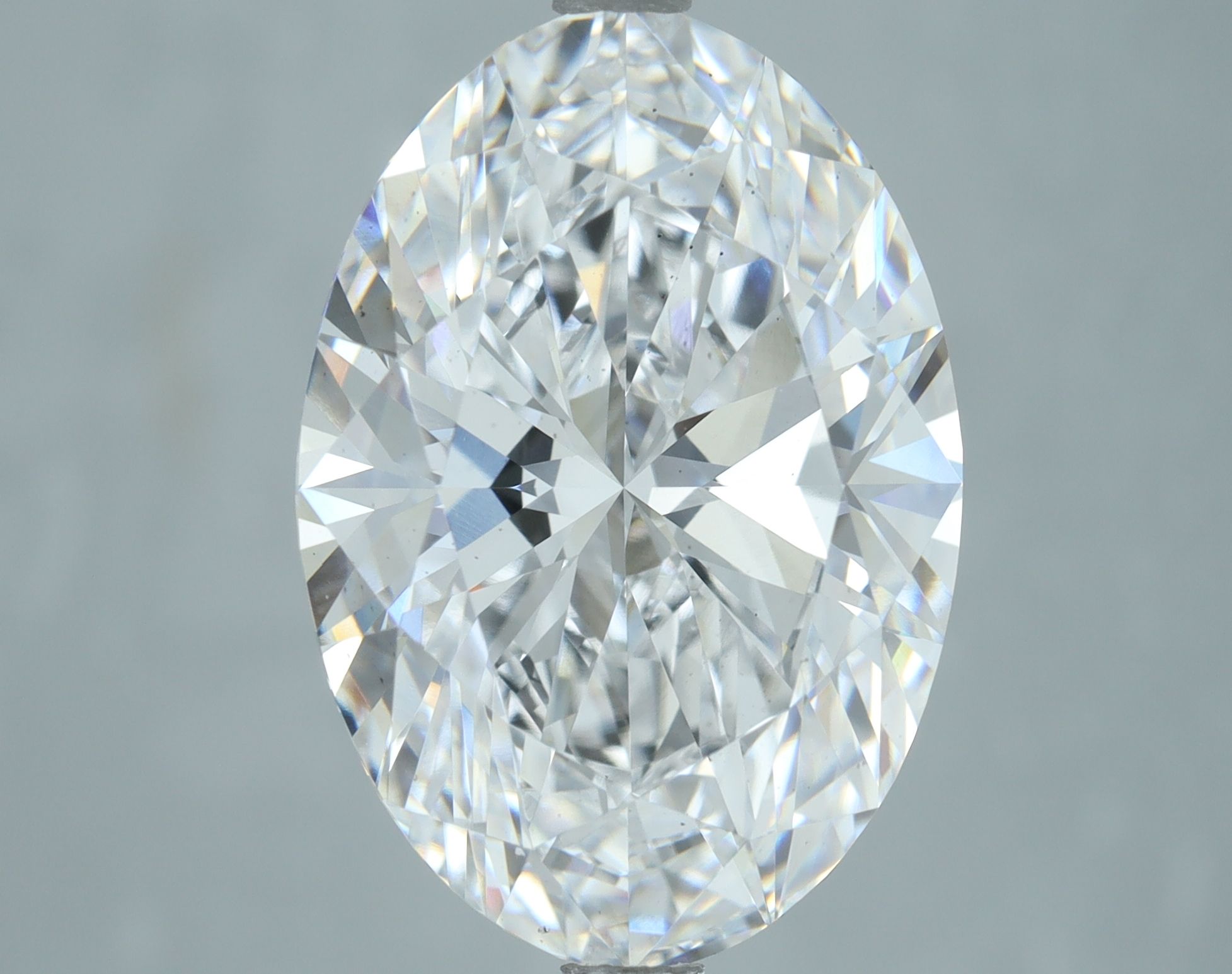 6.52 ct. oval Lab Grown Diamond front image