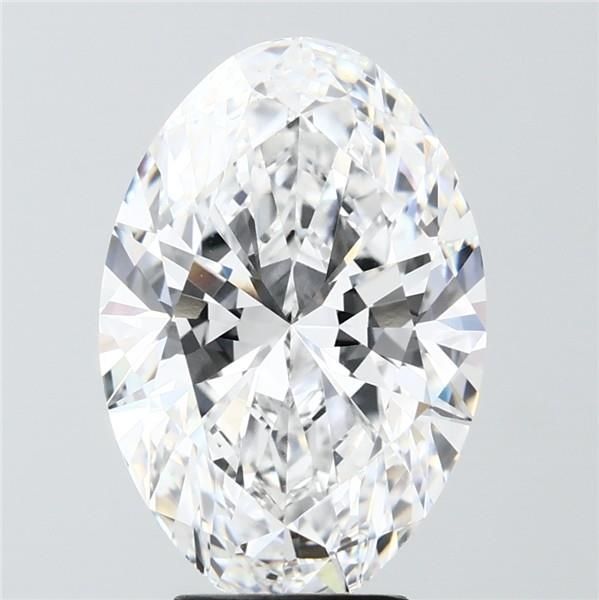 5.09 ct. oval Lab Grown Diamond front image