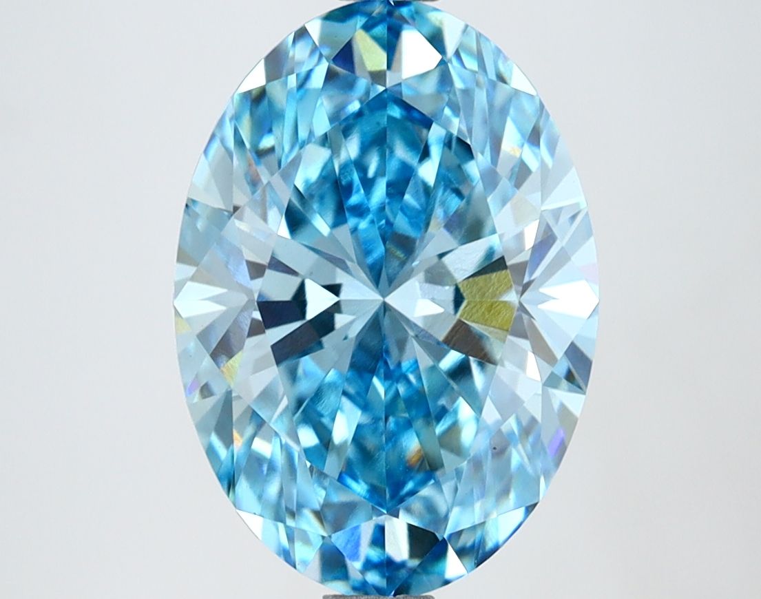 3.28 ct. oval Lab Grown Diamond front image