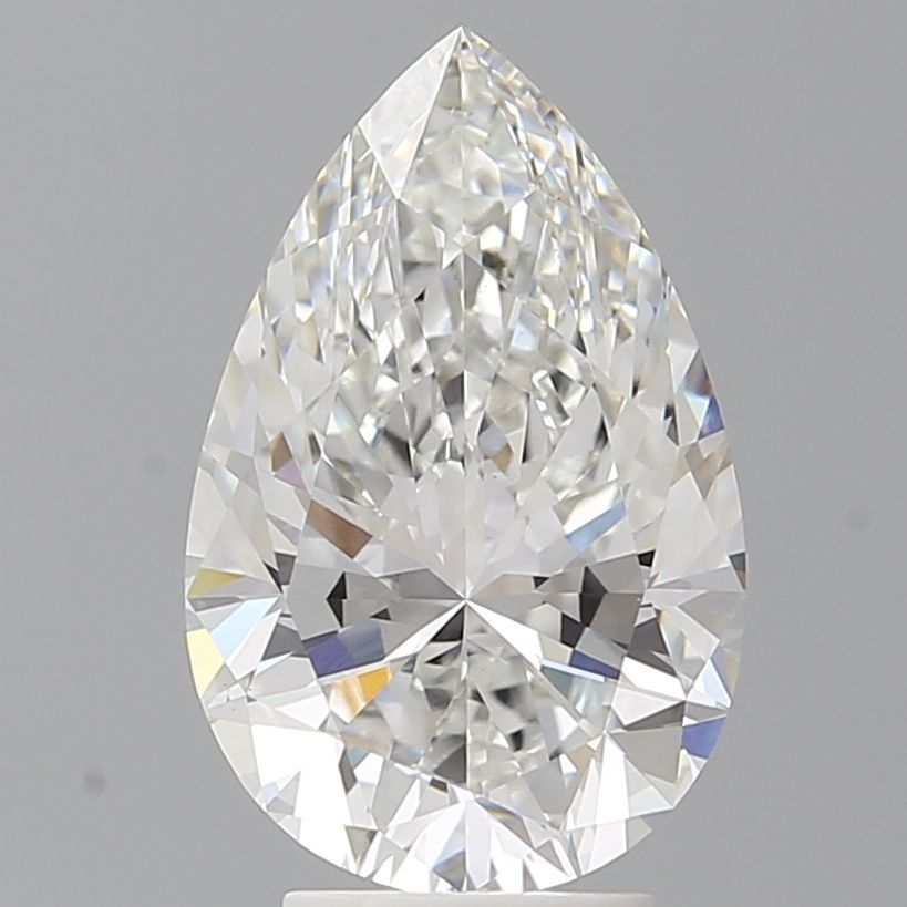 4.06 ct. pear Lab Grown Diamond front image