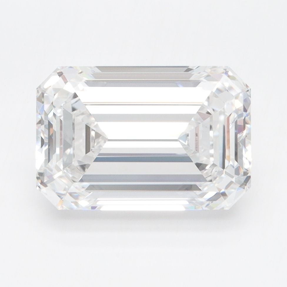 4.10 ct. emerald Lab Grown Diamond front image