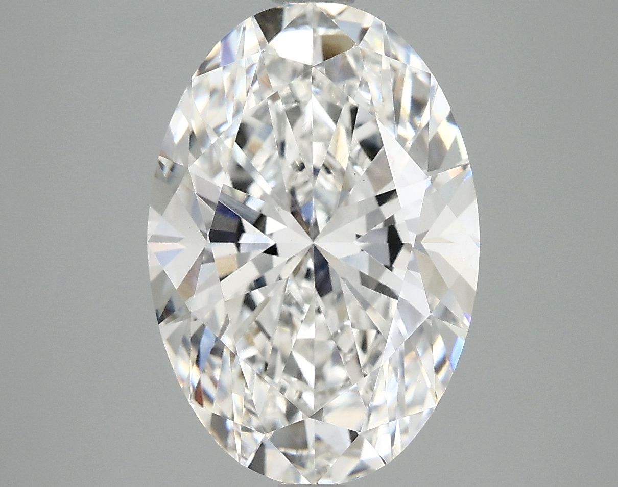 5.02 ct. oval Lab Grown Diamond front image