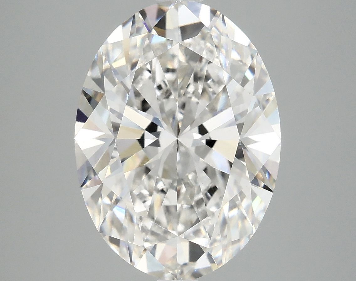 5.00 ct. oval Lab Grown Diamond front image